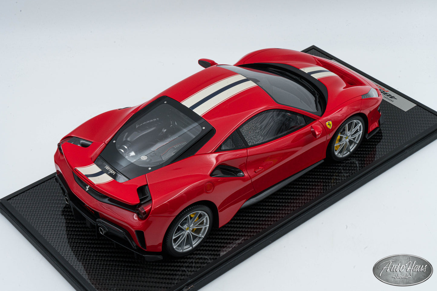 1/12 BBR Ferrari 488 Pista Rosso Corsa Red