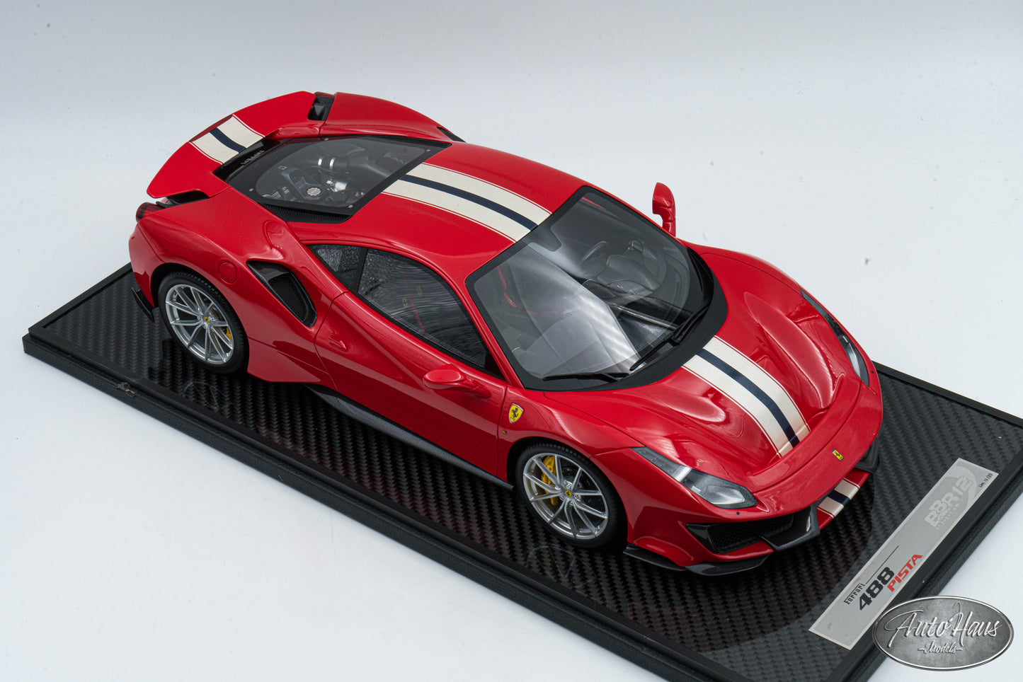 1/12 BBR Ferrari 488 Pista Rosso Corsa Red