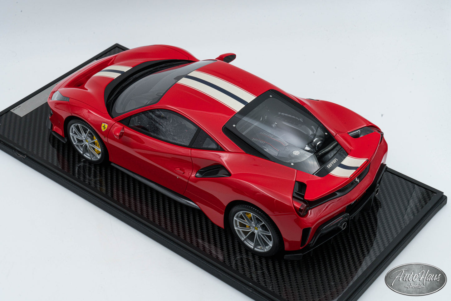 1/12 BBR Ferrari 488 Pista Rosso Corsa Red