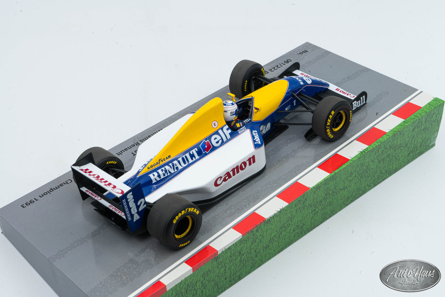 1/18 Minichamps Williams Renault FW15C 1993 World Champion Alain Prost