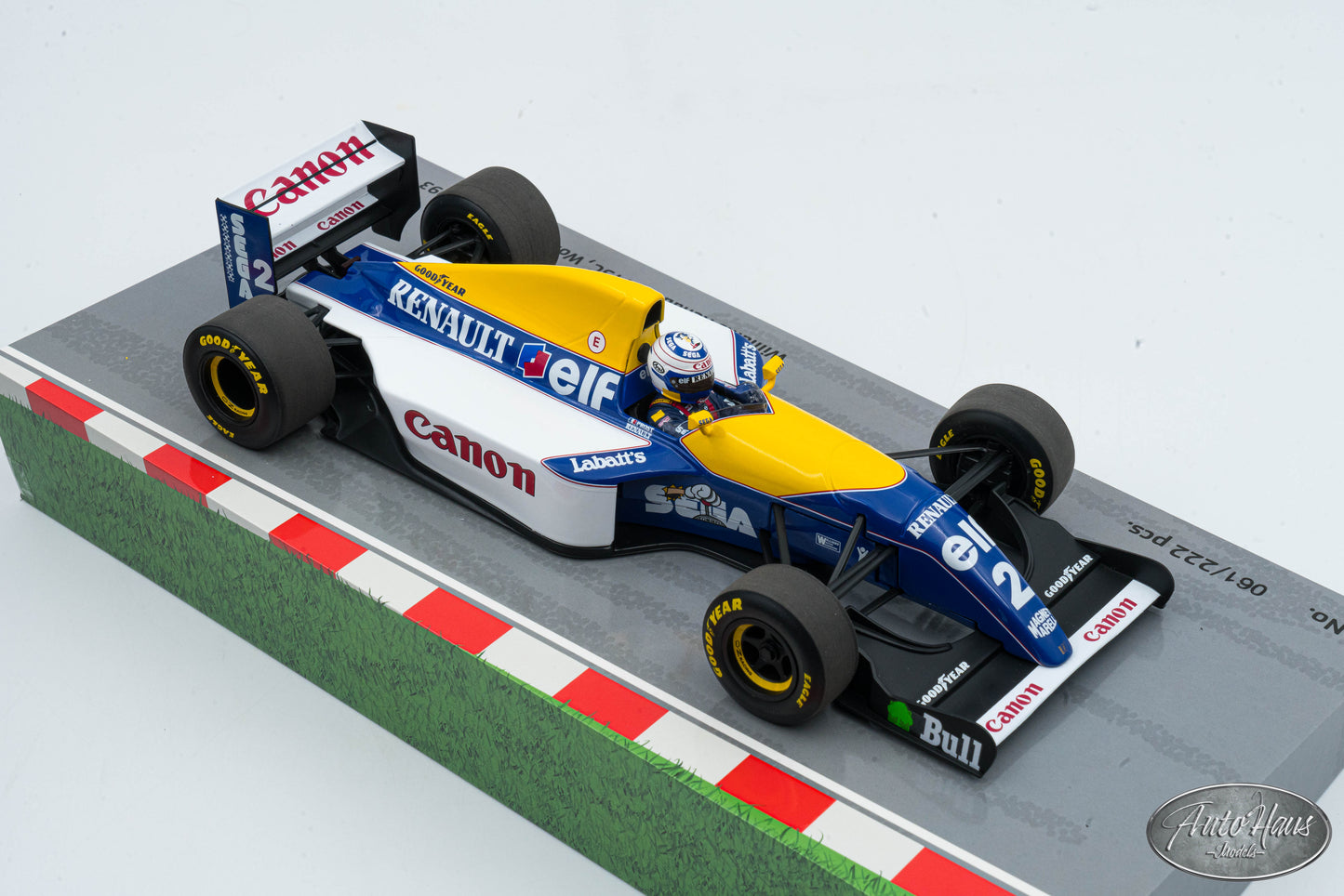 1/18 Minichamps Williams Renault FW15C 1993 World Champion Alain Prost