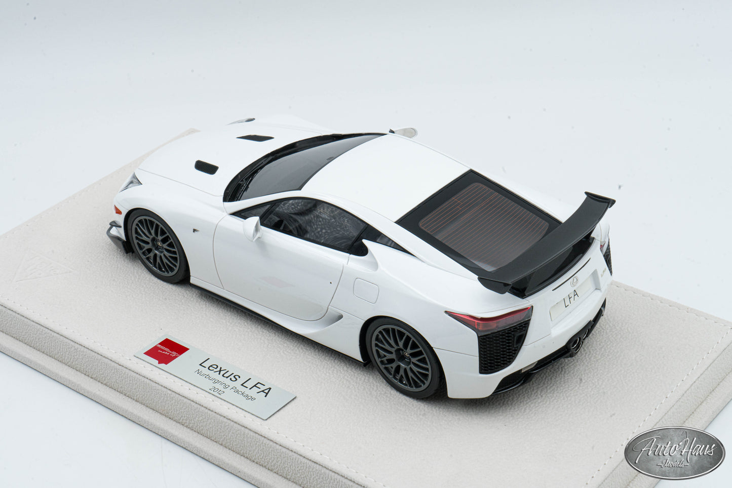 1/18 Make Up 2012 Lexus LFA Nurburgring package White