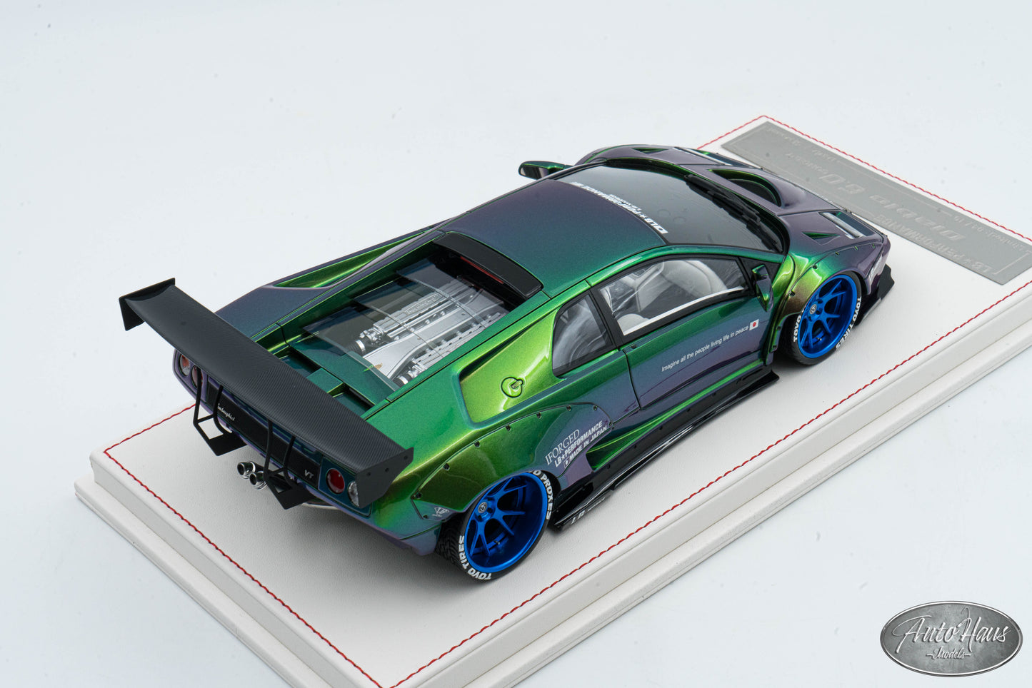 1/18 Davis & Giovanni LB Performance Lamborghini Diablo 6.0 Concept Chameleon Green