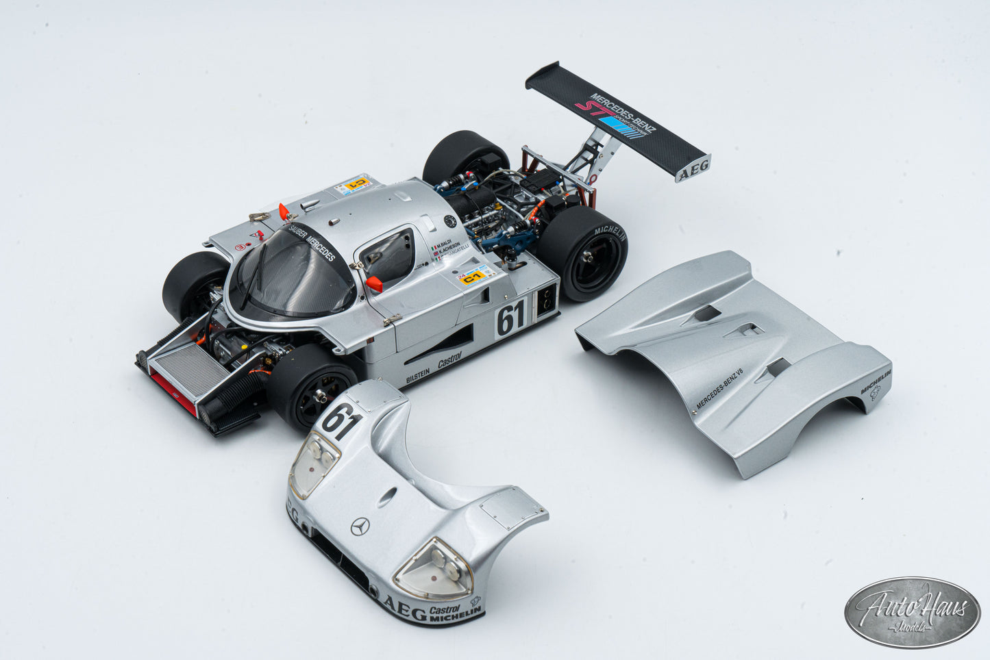 1/18 Exoto 1989 Mercedes Benz C9 Sauber Le Mans #61