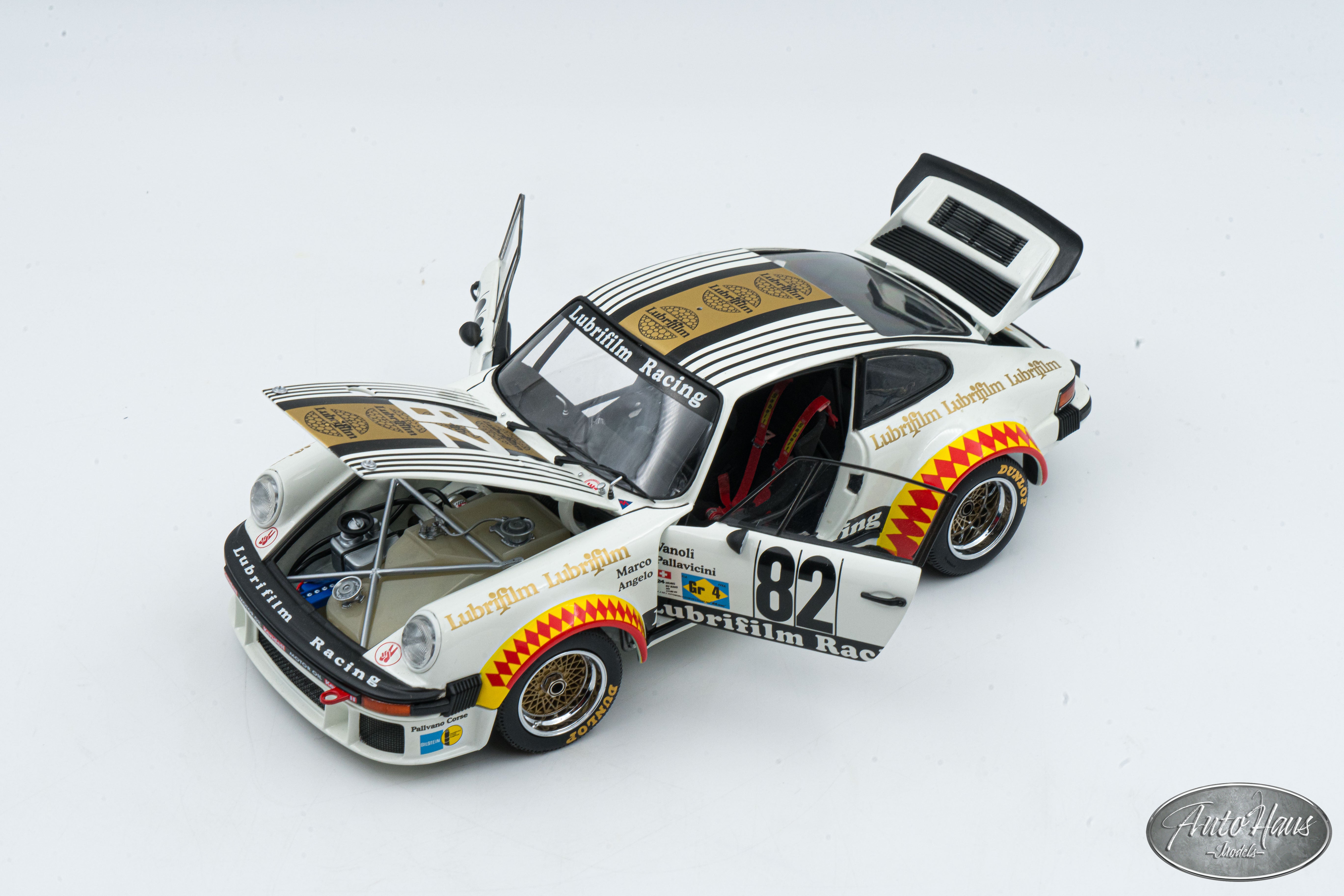 1/18 Exoto 1979 Porsche 934 RSR Le Mans #82 Lubrifilm
