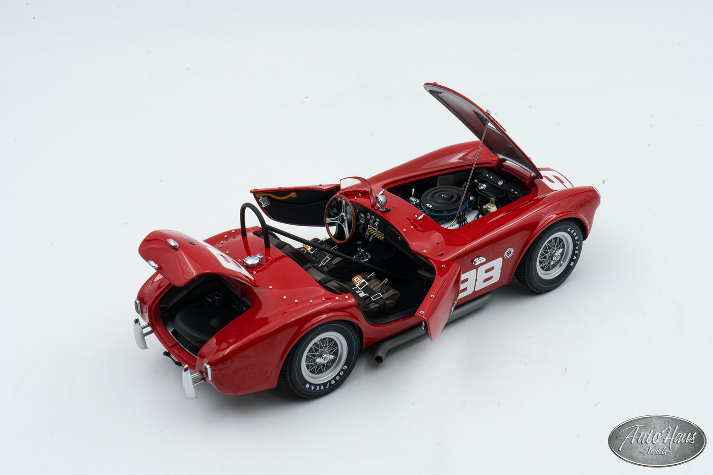 1/18 Exoto 1962 Shelby cobra 260 Roadster #98 Red