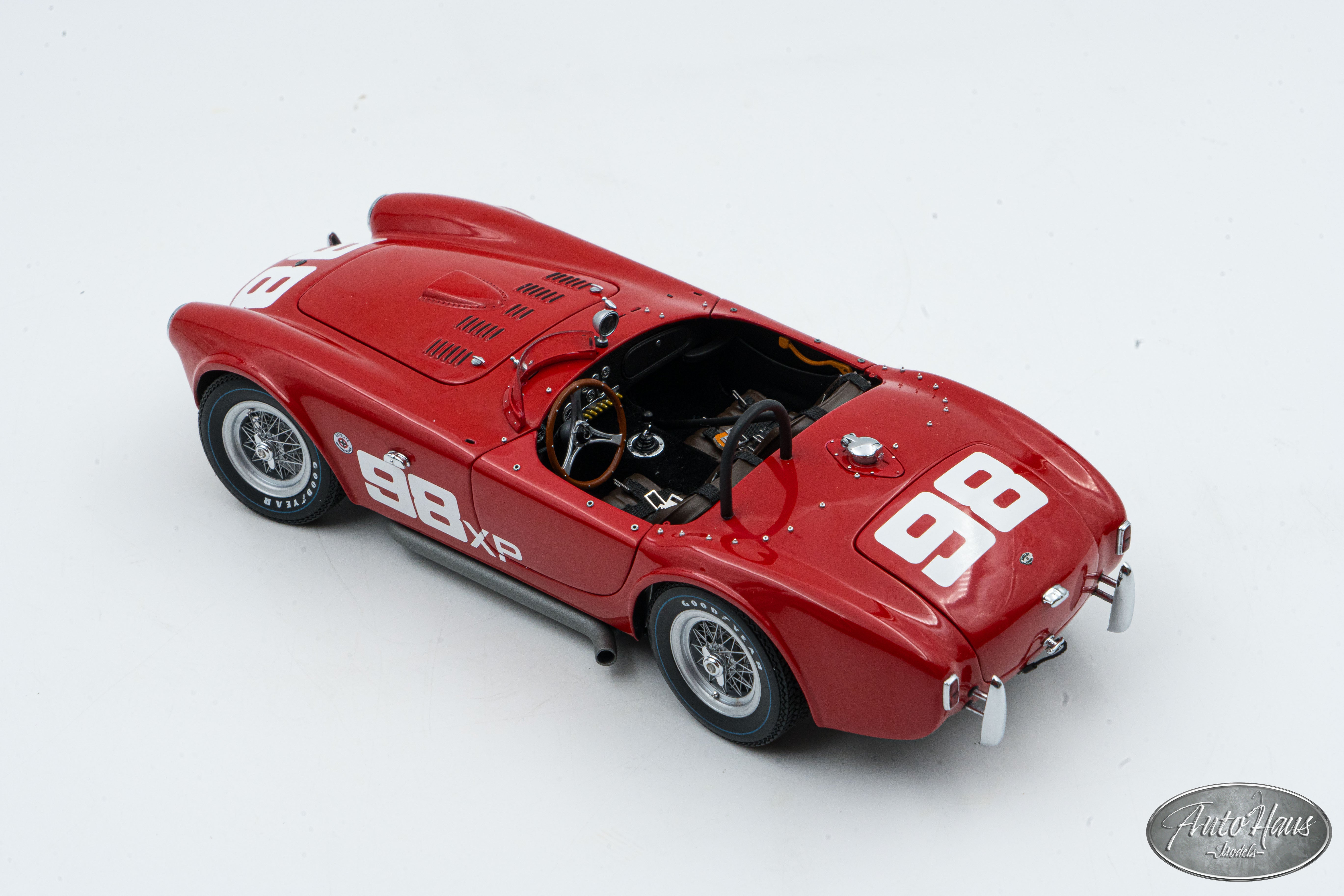 1/18 Exoto 1962 Shelby cobra 260 Roadster #98 Red