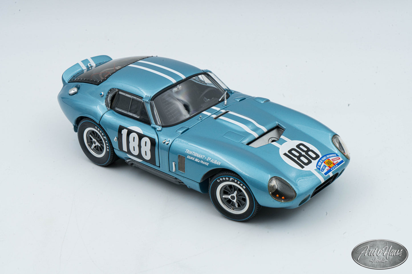 1/18 Exoto Shelby Cobra Daytona Coupe Blue #54