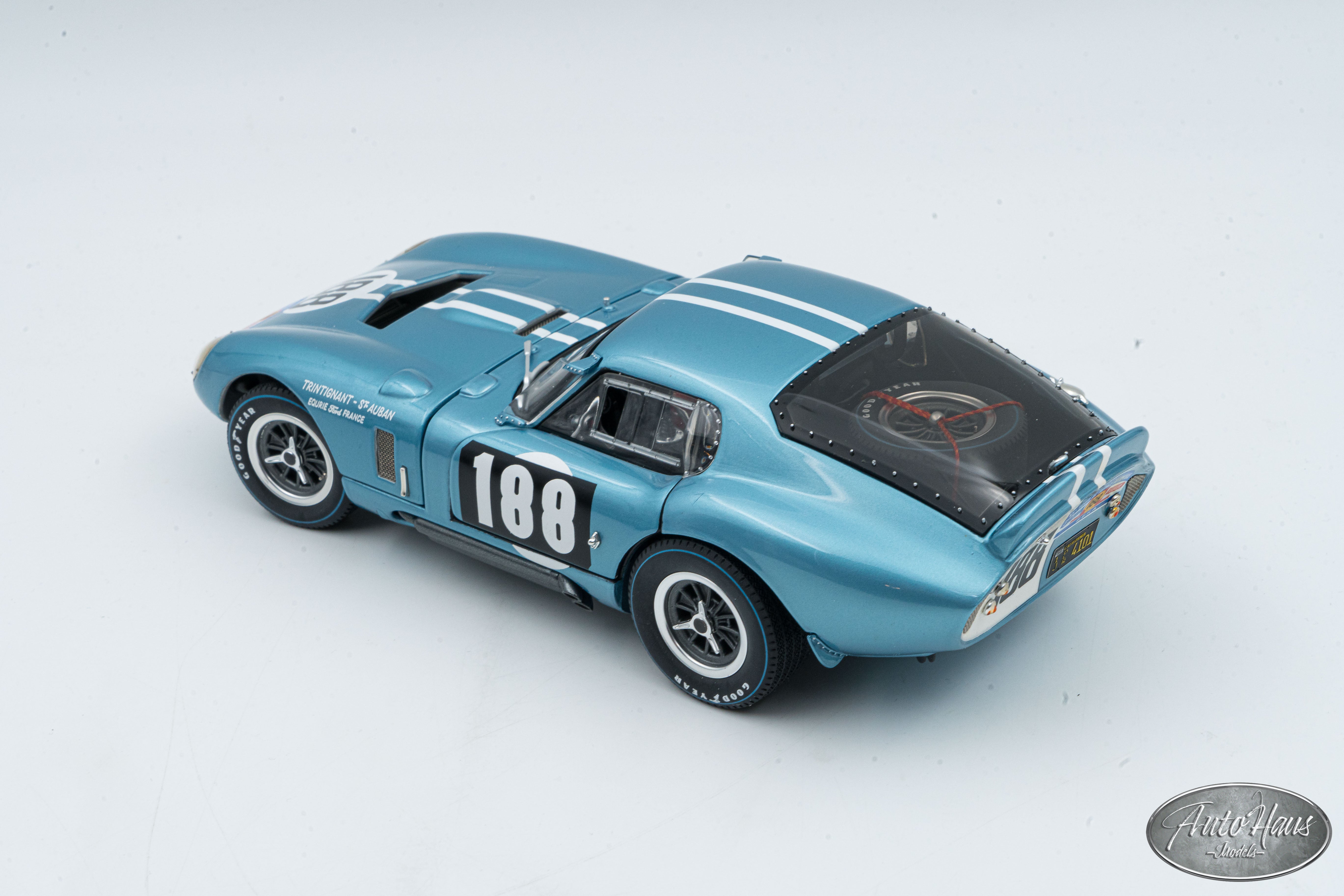 1/18 Exoto Shelby Cobra Daytona Coupe Blue #54