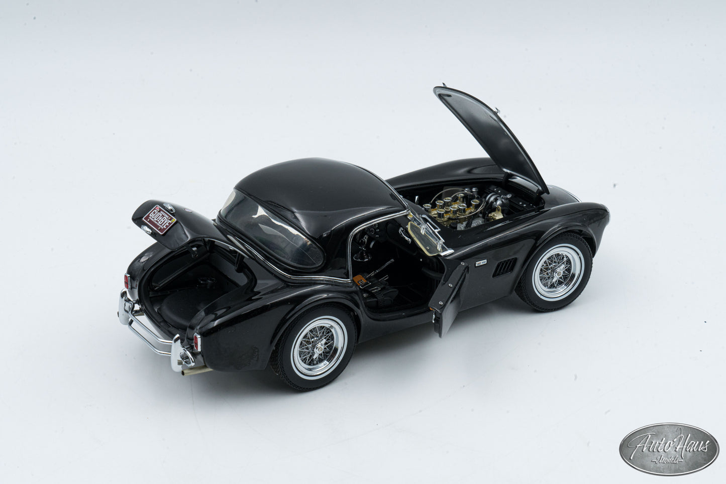 1/18 Exoto 1963 Shelby cobra 289 AC Roadster Black