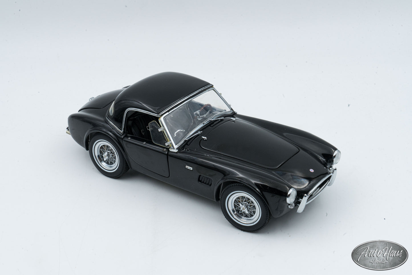 1/18 Exoto 1963 Shelby cobra 289 AC Roadster Black