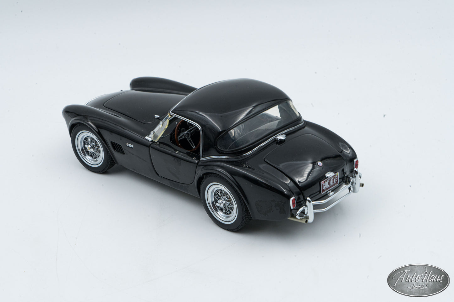 1/18 Exoto 1963 Shelby cobra 289 AC Roadster Black