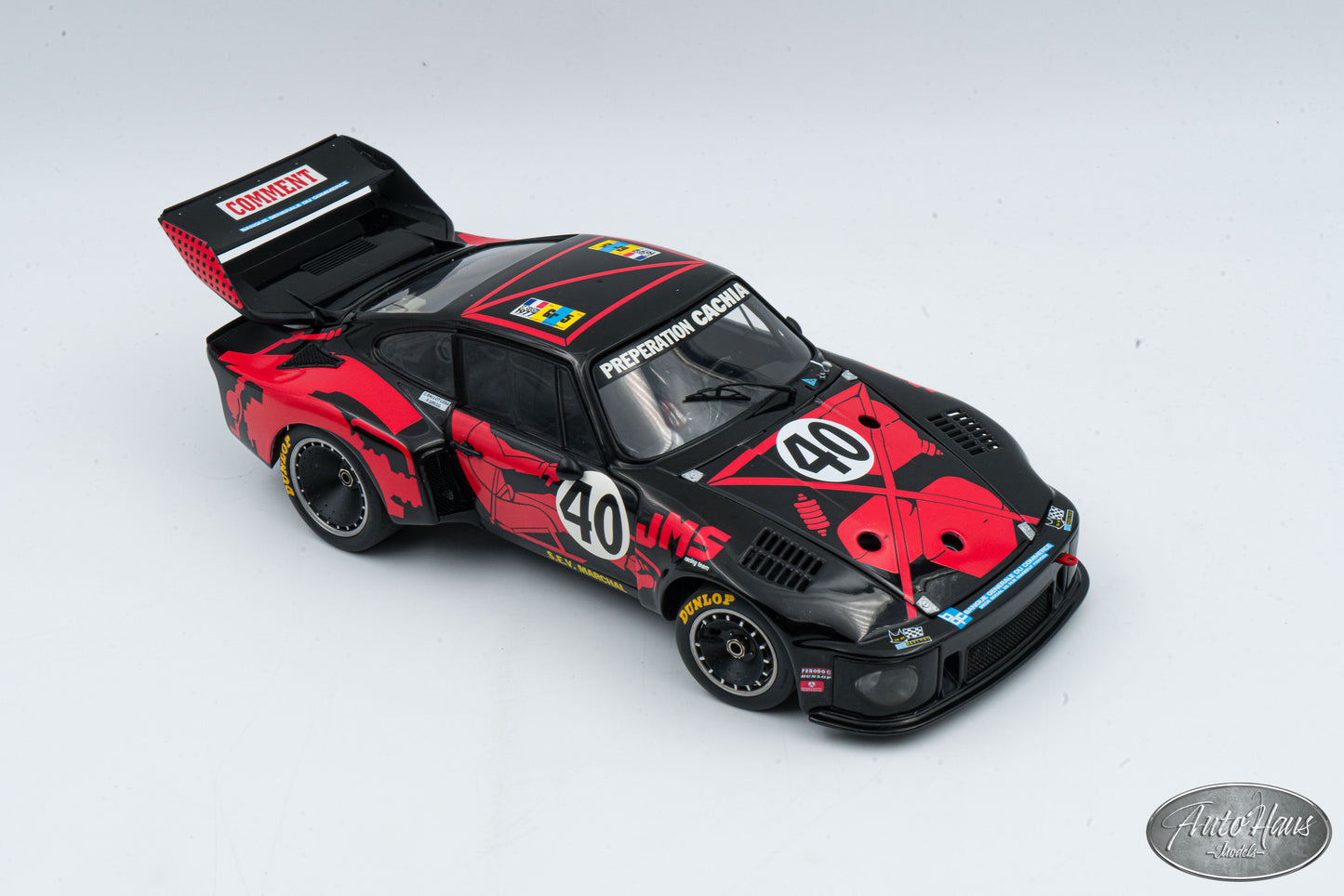 1/18 Exoto 1977 Porsche 935 le Mans #40 Black