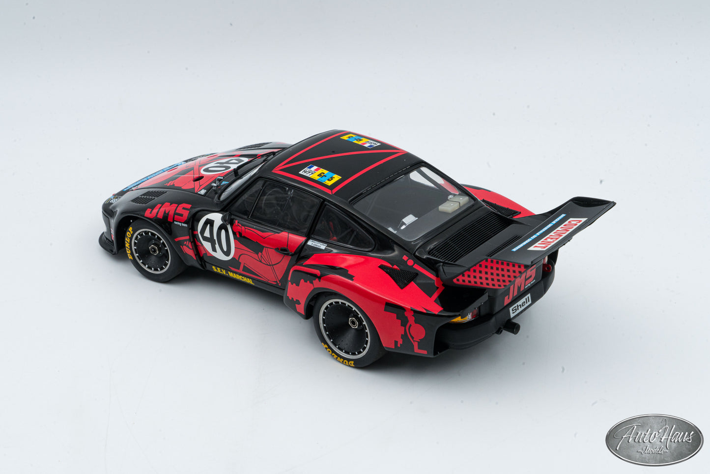 1/18 Exoto 1977 Porsche 935 le Mans #40 Black