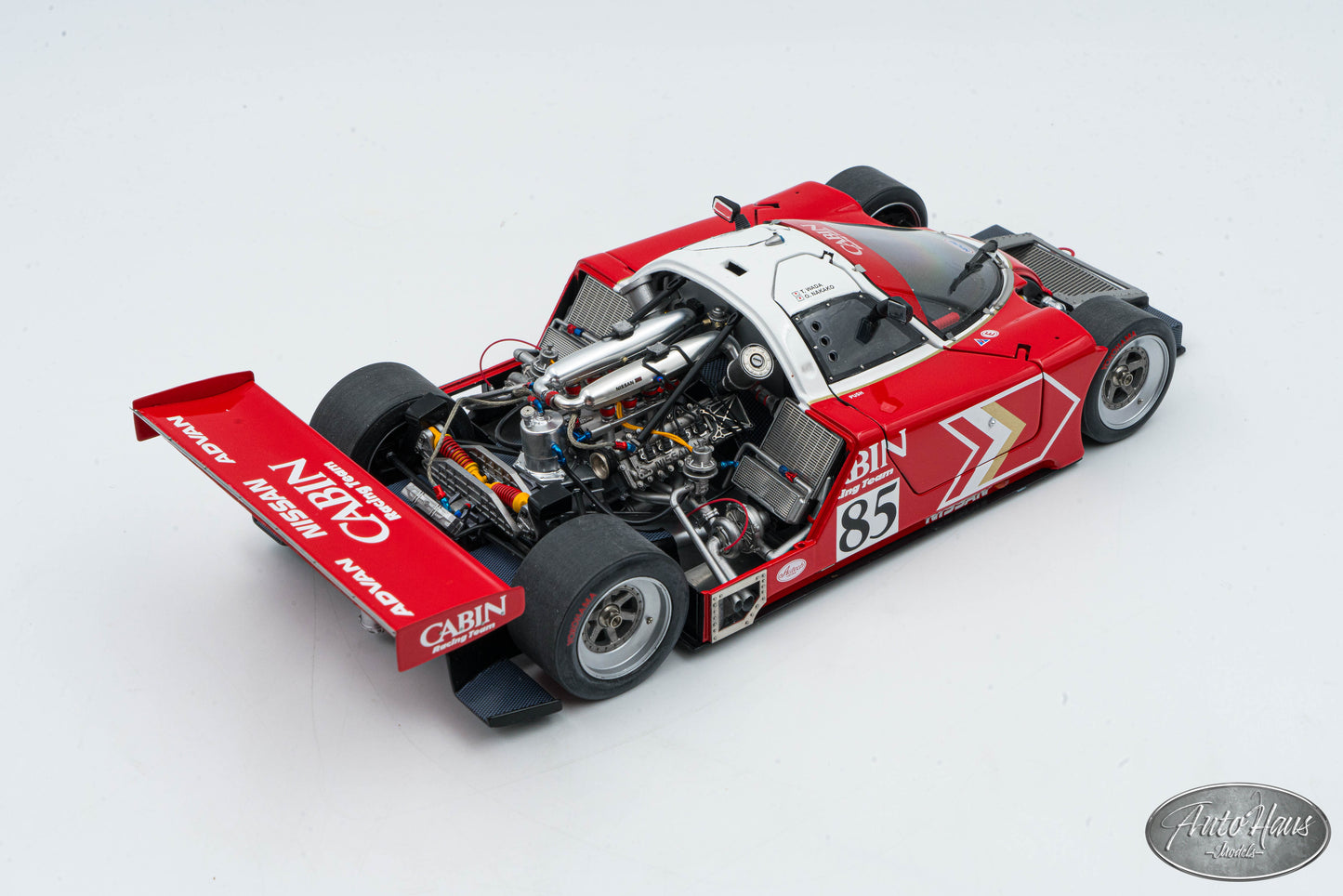 1/18 Exoto 1990 Nissan R-89 V Cabin Red #85