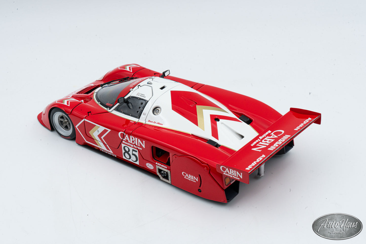 1/18 Exoto 1990 Nissan R-89 V Cabin Red #85