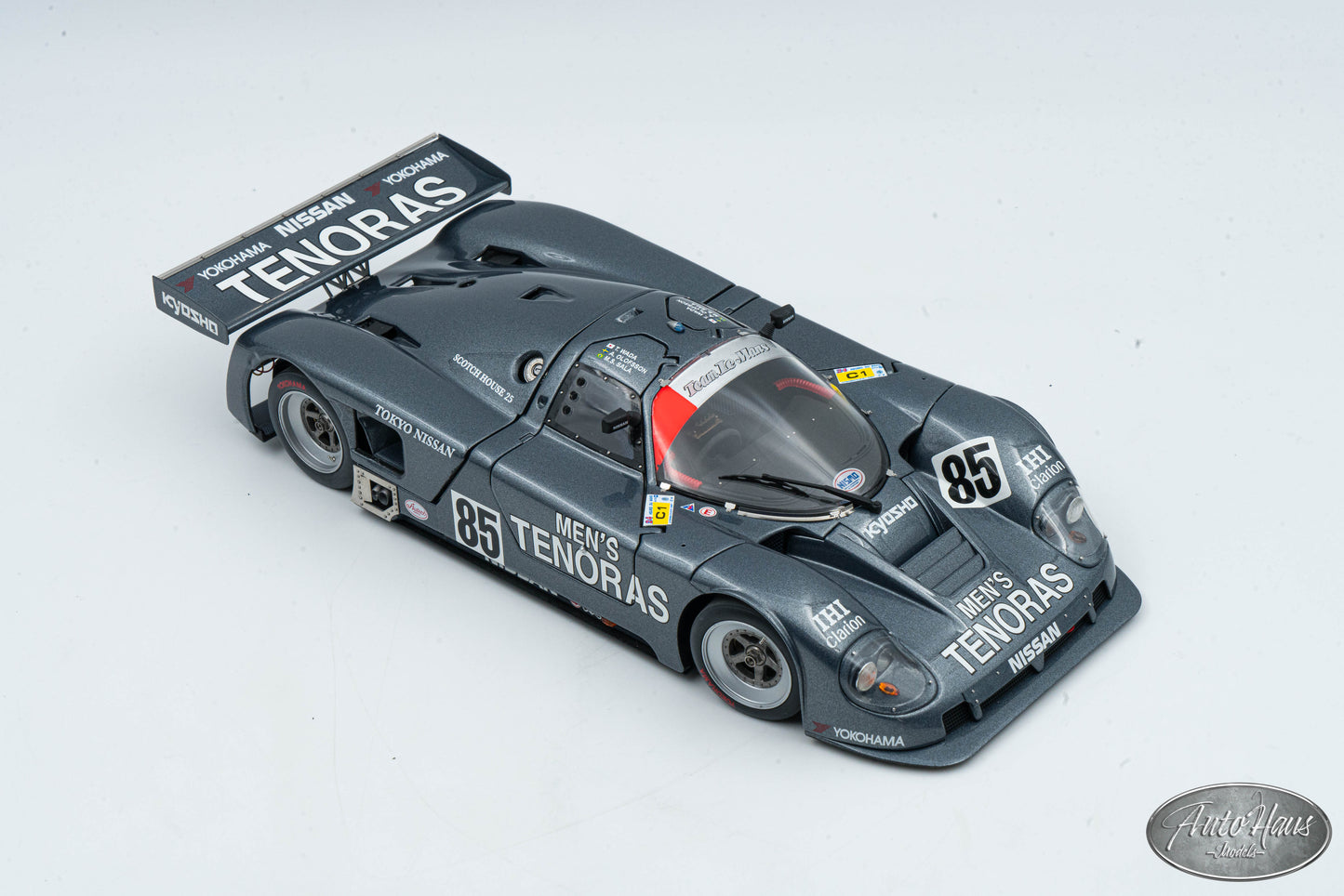 1/18 Exoto 1990 Nissan R-89C Tenoras Gray #85