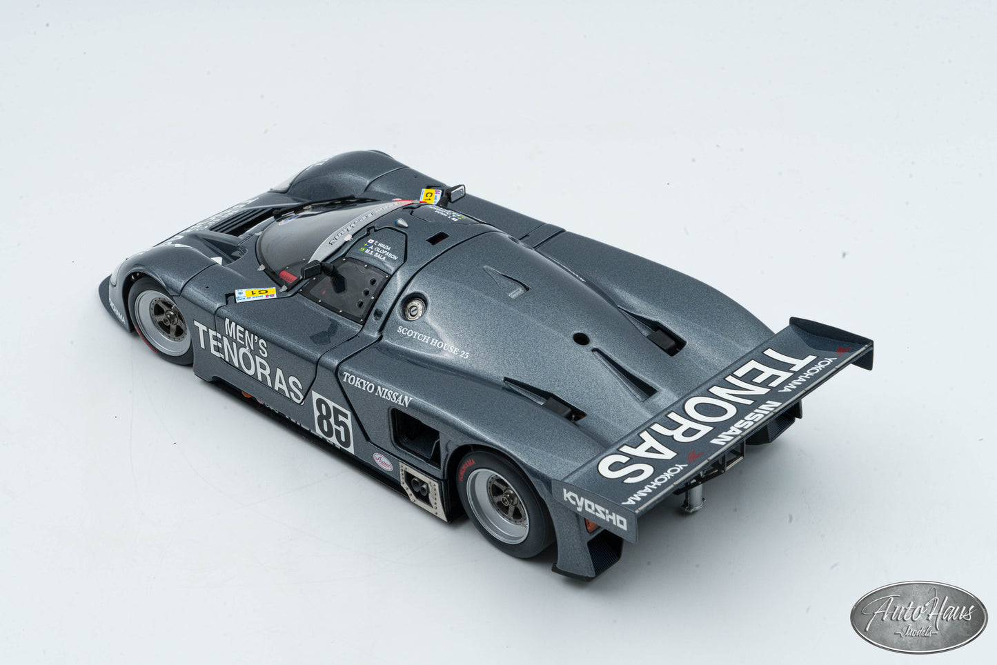 1/18 Exoto 1990 Nissan R-89C Tenoras Gray #85