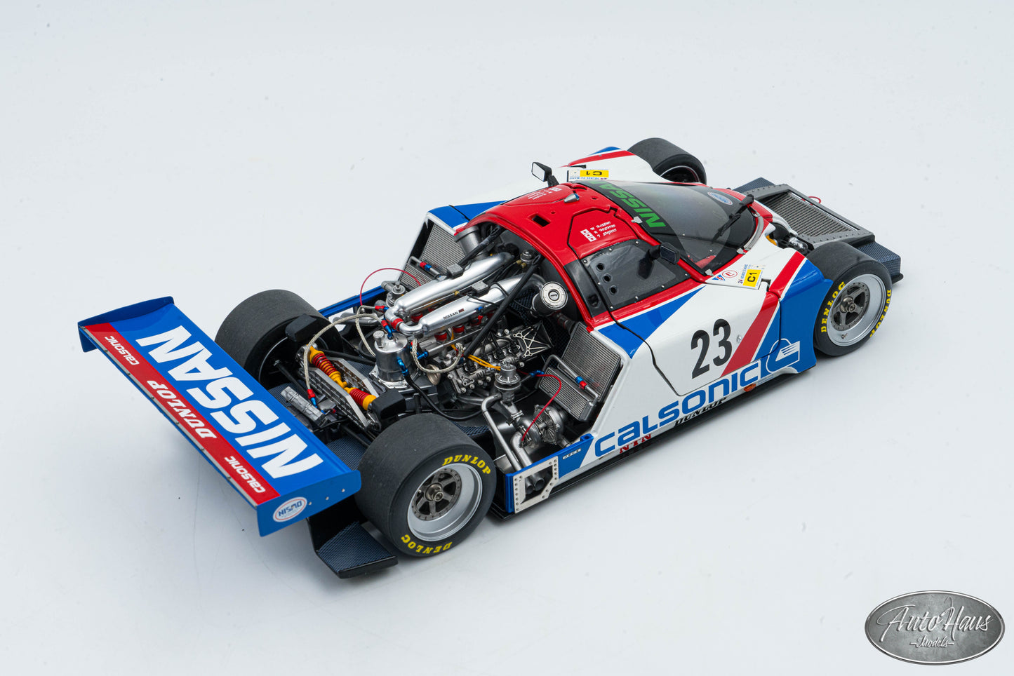 1/18 Exoto 1989 Nissan R-89 C Calsonic Nismo Le Mans #23