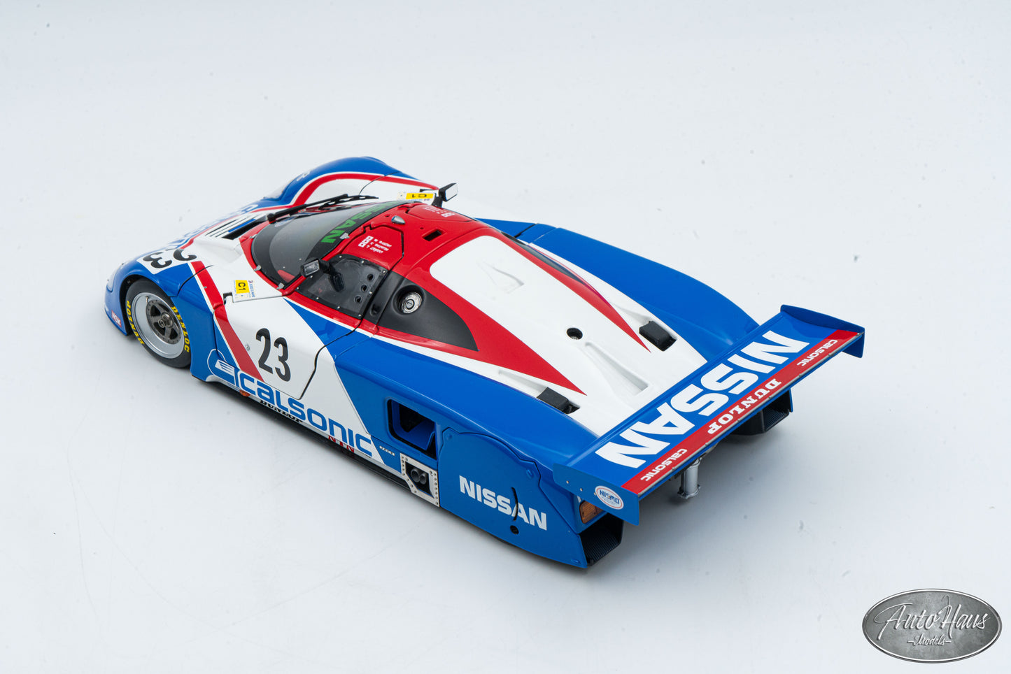 1/18 Exoto 1989 Nissan R-89 C Calsonic Nismo Le Mans #23