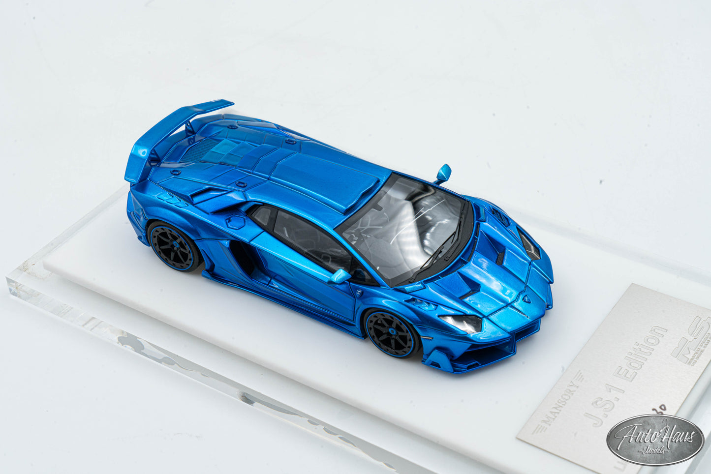 1/43 Davis & Giovanni Mansory Lamborghini Aventador J.S.1 Edition Blue