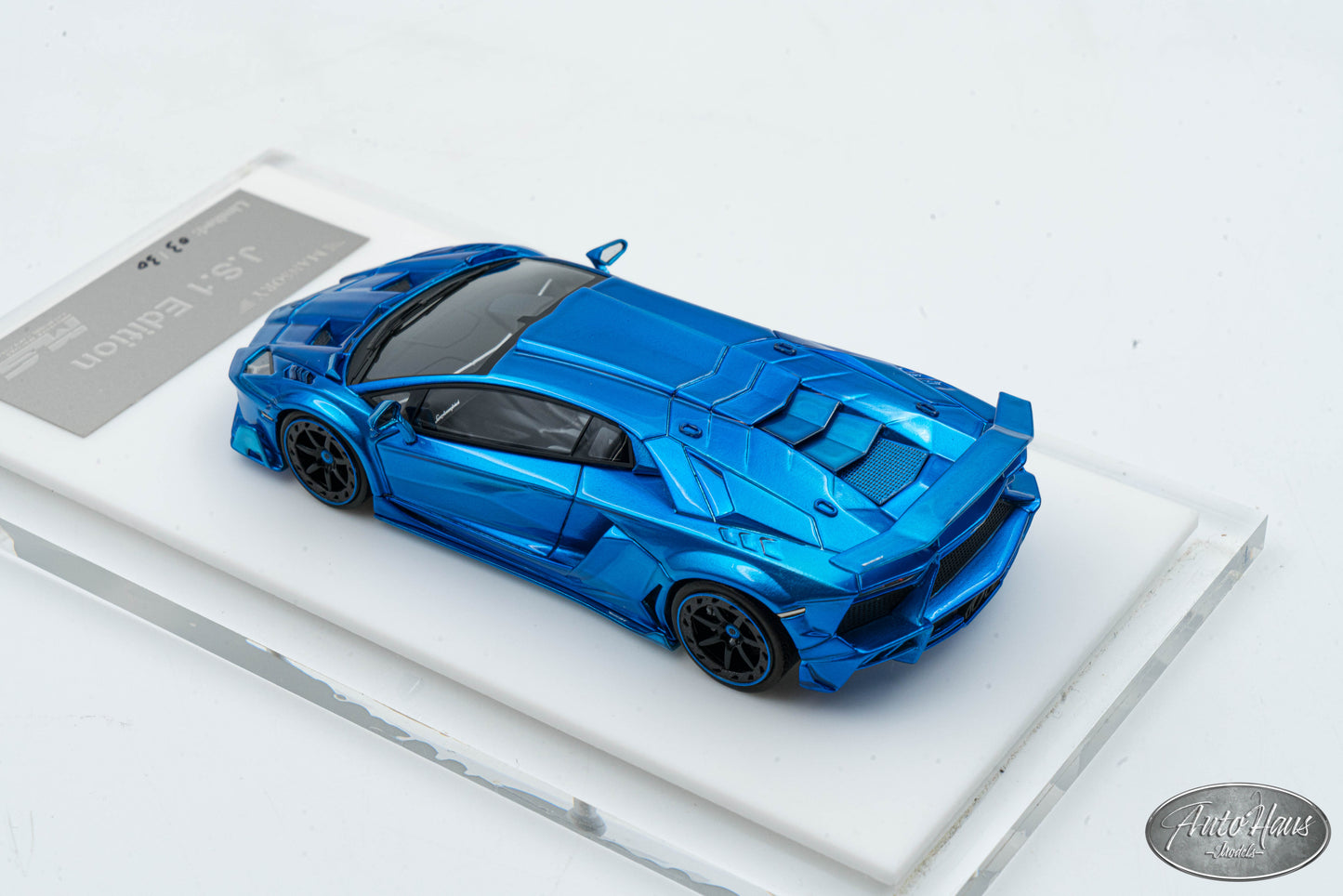 1/43 Davis & Giovanni Mansory Lamborghini Aventador J.S.1 Edition Blue