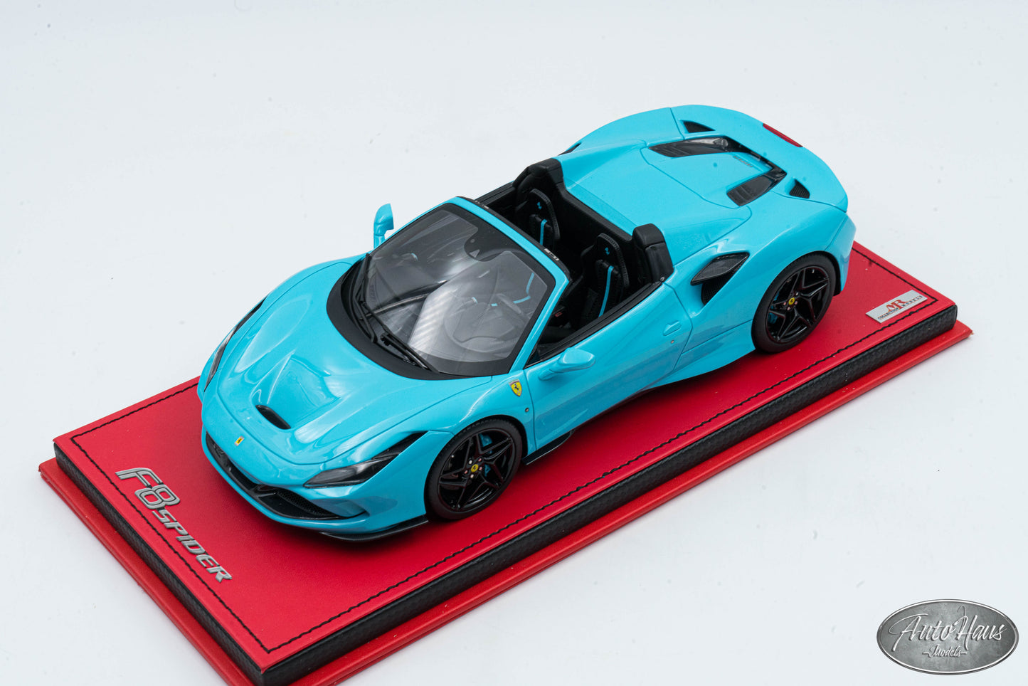 1/18 MR Collection Ferrari F8 Spider Baby Blue