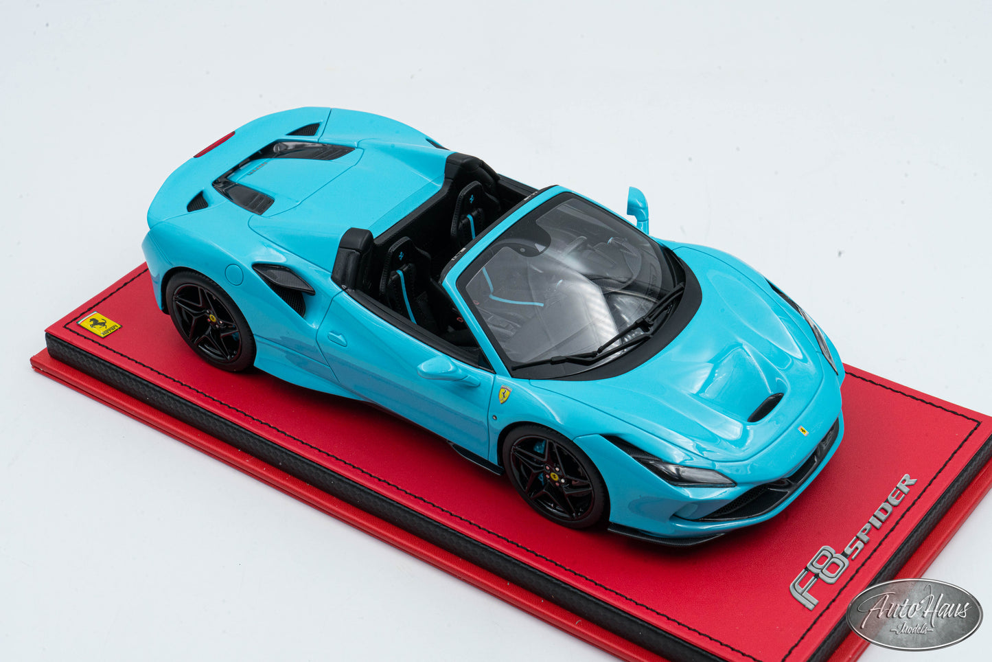 1/18 MR Collection Ferrari F8 Spider Baby Blue