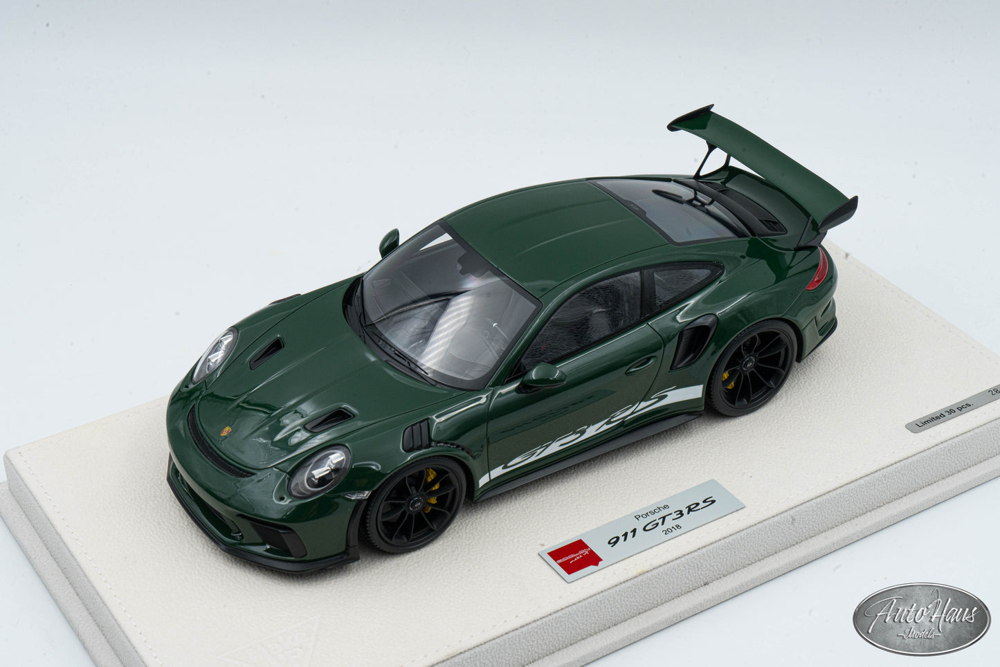 1/18 Make Up Porsche 2018 Porsche GT3 RS Irish Green