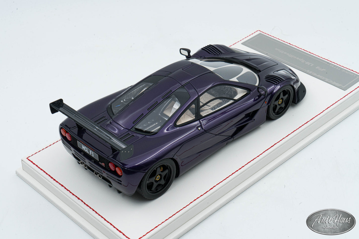 1/18 Davis & Giovanni McLaren F1 LM Specification Hong Kong Purple