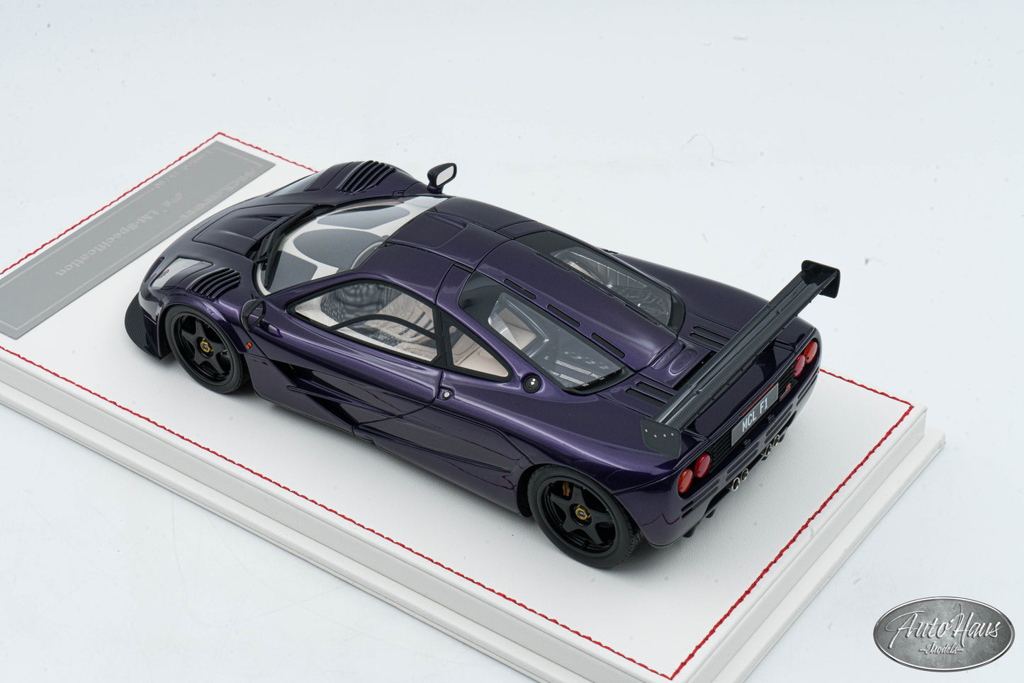 1/18 Davis & Giovanni McLaren F1 LM Specification Hong Kong Purple