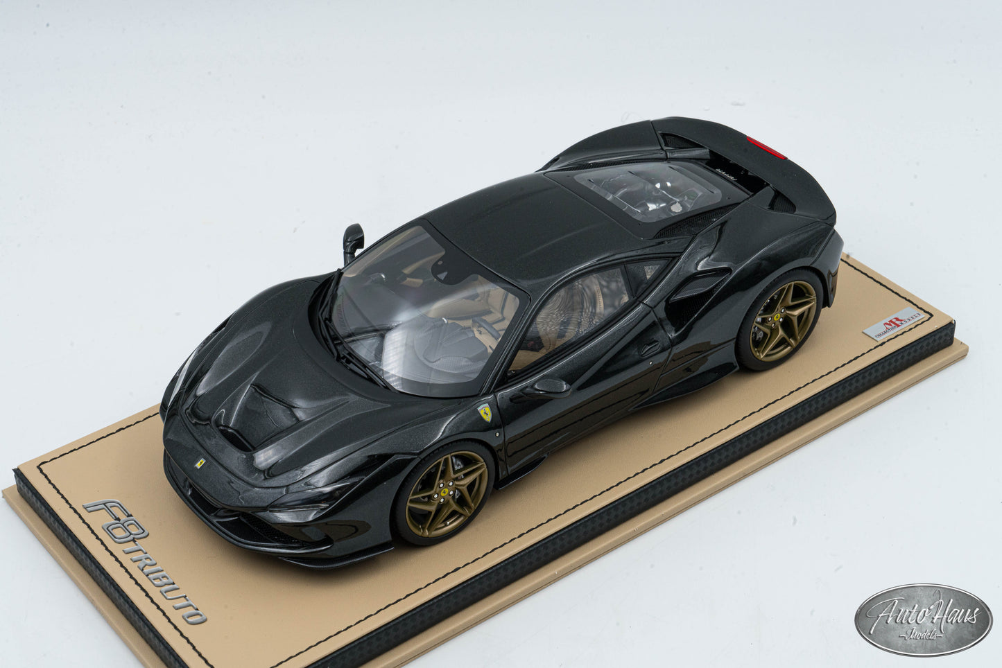 1/18 MR Collection Ferrari F8 Tributo Nero Daytona Black FE027SE3