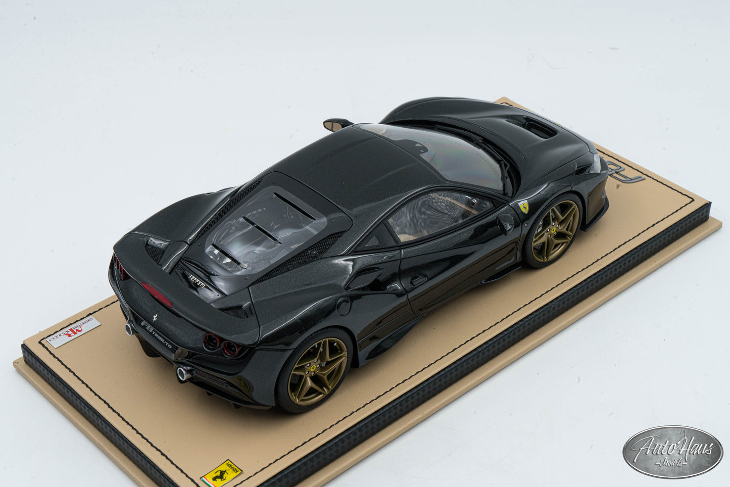 1/18 MR Collection Ferrari F8 Tributo Nero Daytona Black FE027SE3