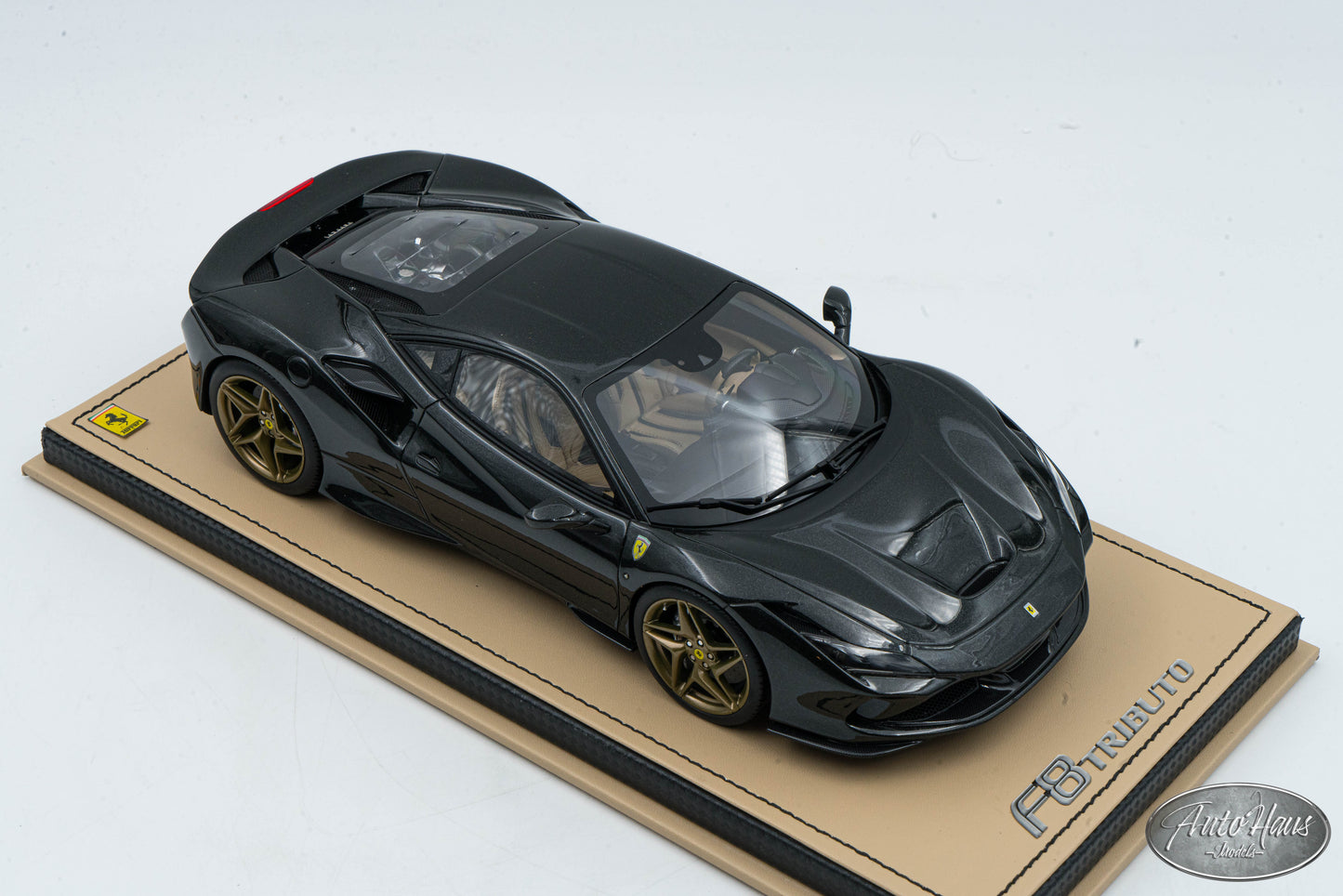 1/18 MR Collection Ferrari F8 Tributo Nero Daytona Black FE027SE3