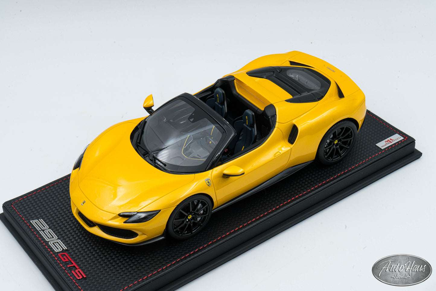 1/18 MR Collection Ferrari 296 GTS Giallo Tristato Yellow