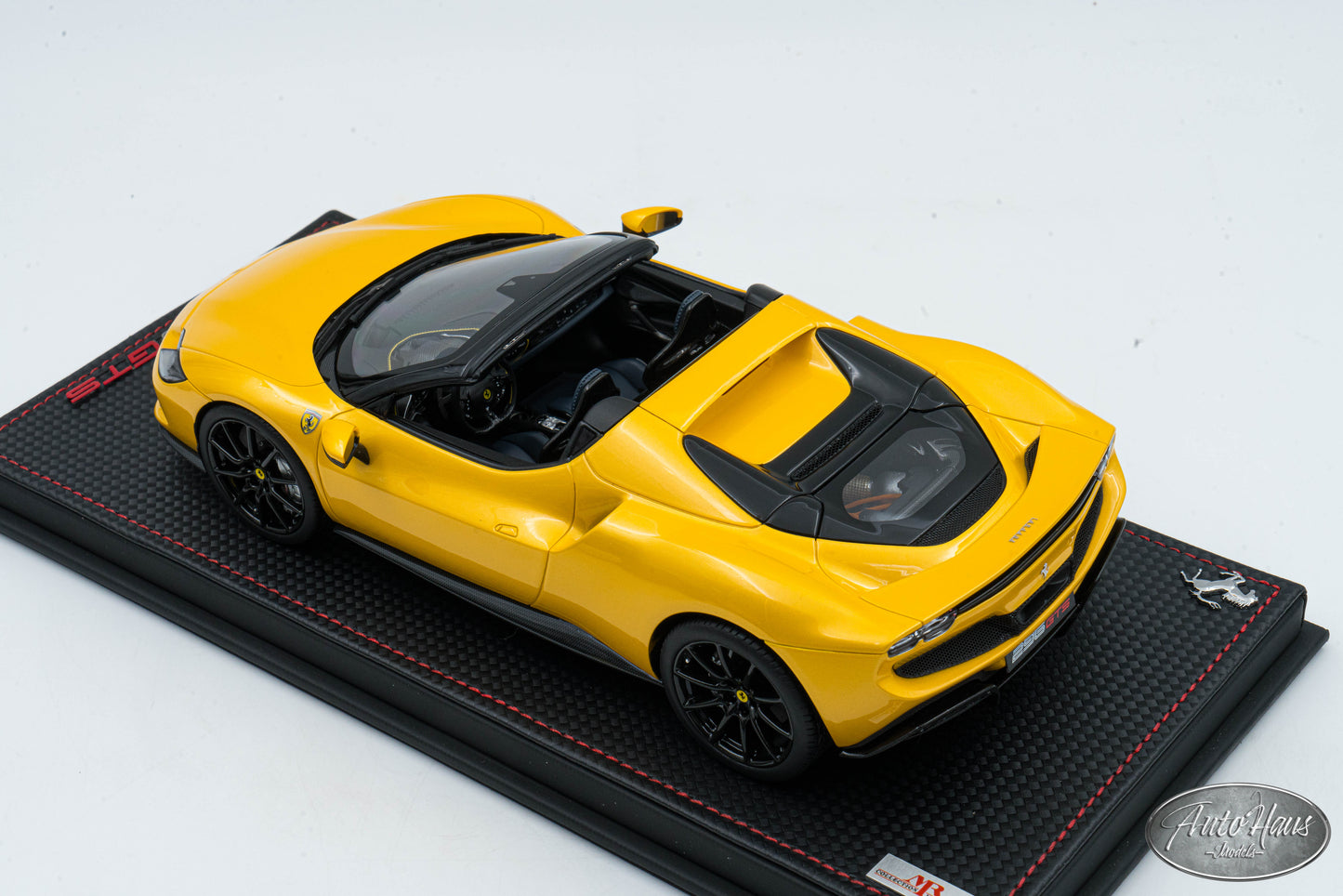 1/18 MR Collection Ferrari 296 GTS Giallo Tristato Yellow