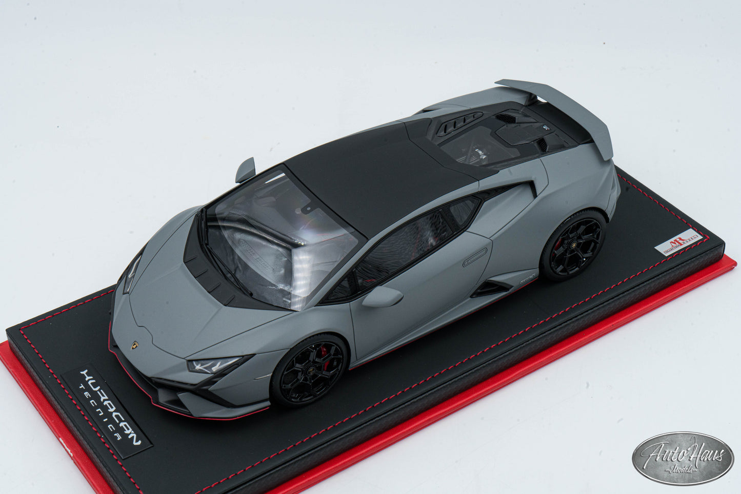 1/18 MR Collection Lamborghini Huracan Tecnica Grigio Acheso Gray LAMBO054SE4