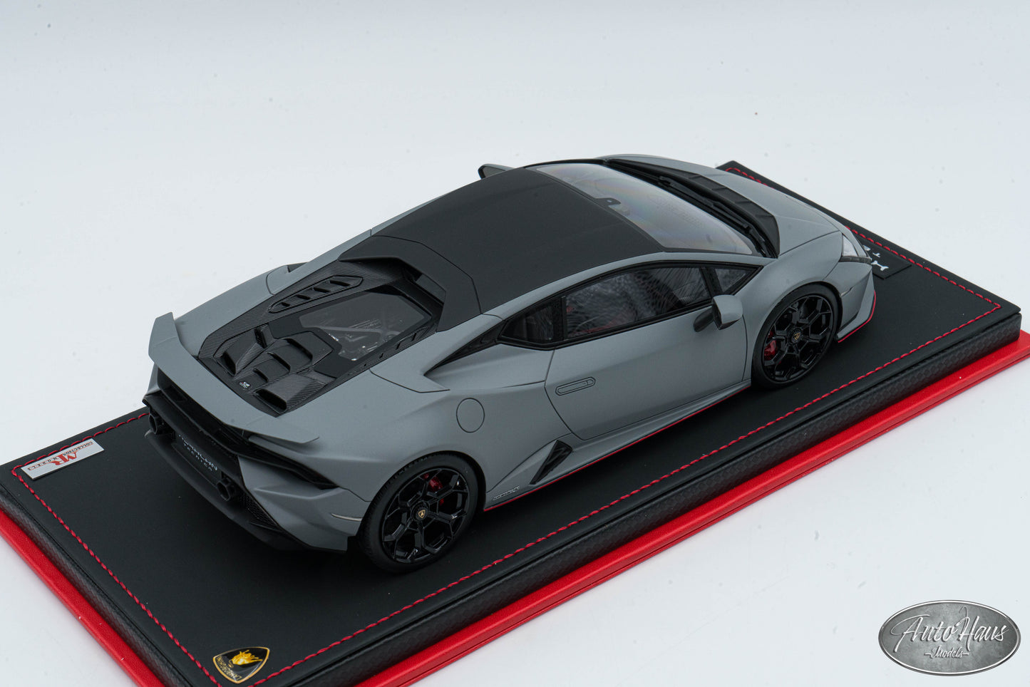 1/18 MR Collection Lamborghini Huracan Tecnica Grigio Acheso Gray LAMBO054SE4