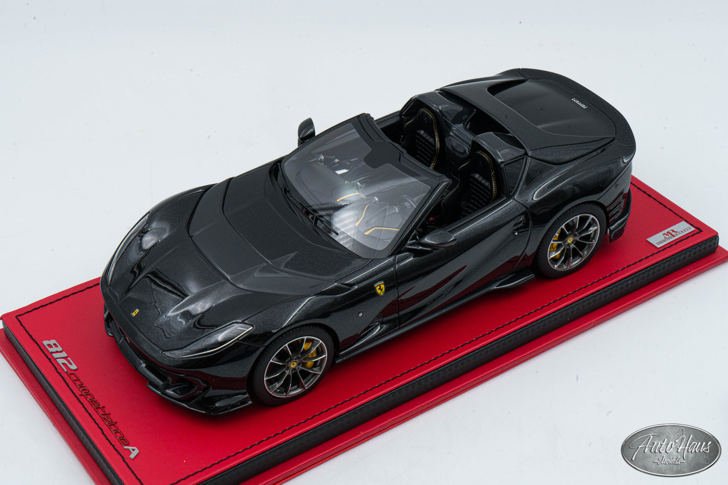 1/18 MR Collection Ferrari 812 Competizione A Nero Daytona Black FE034F