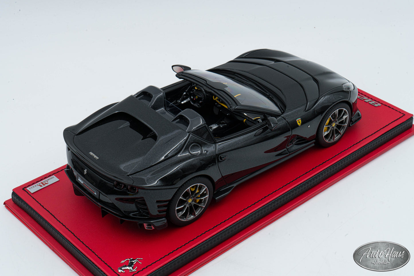 1/18 MR Collection Ferrari 812 Competizione A Nero Daytona Black FE034F