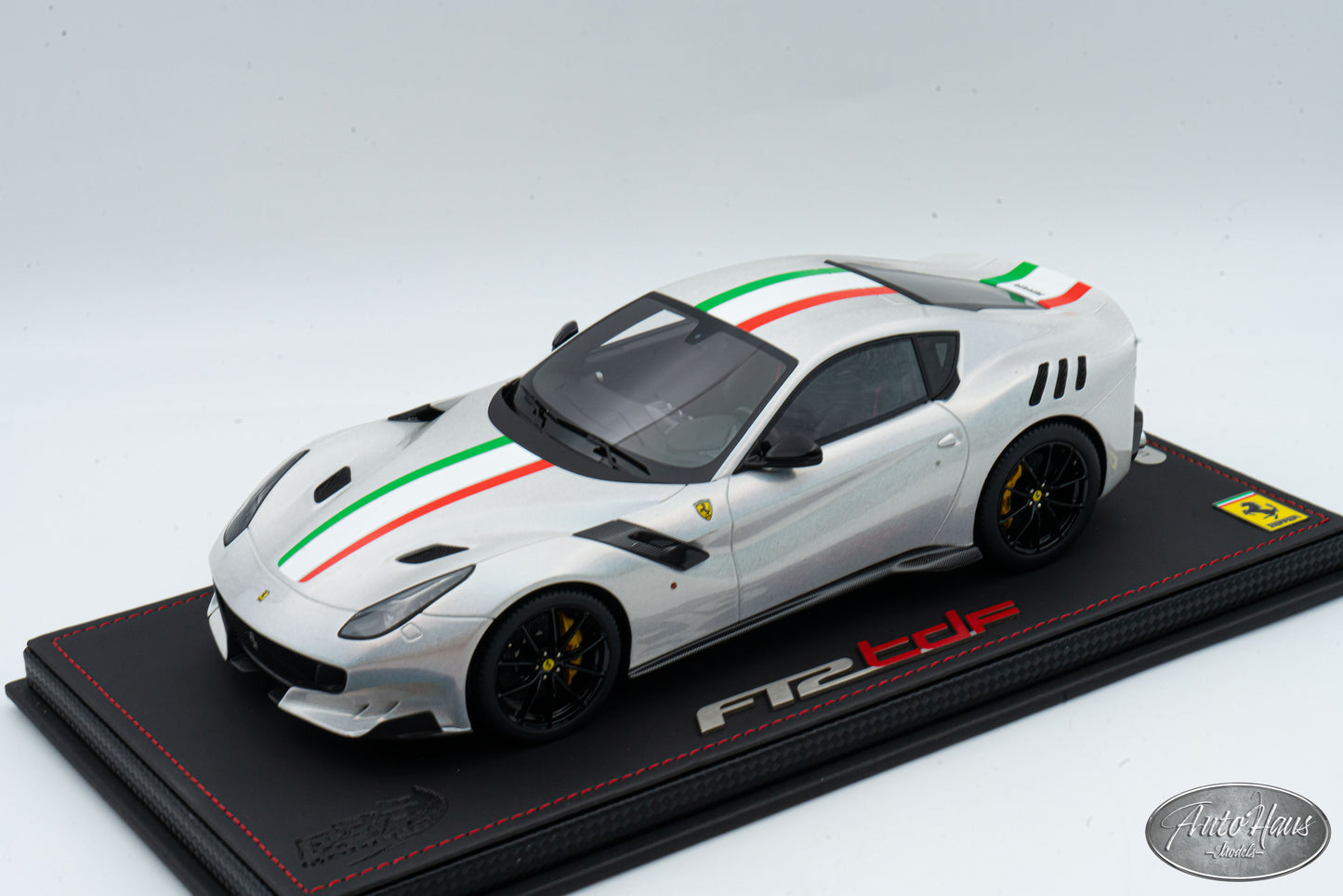 1/18 BBR Ferrari F12 TDF White with Italian Flag