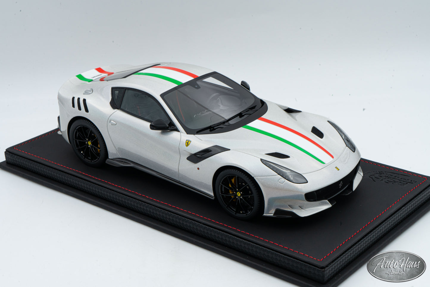 1/18 BBR Ferrari F12 TDF White with Italian Flag