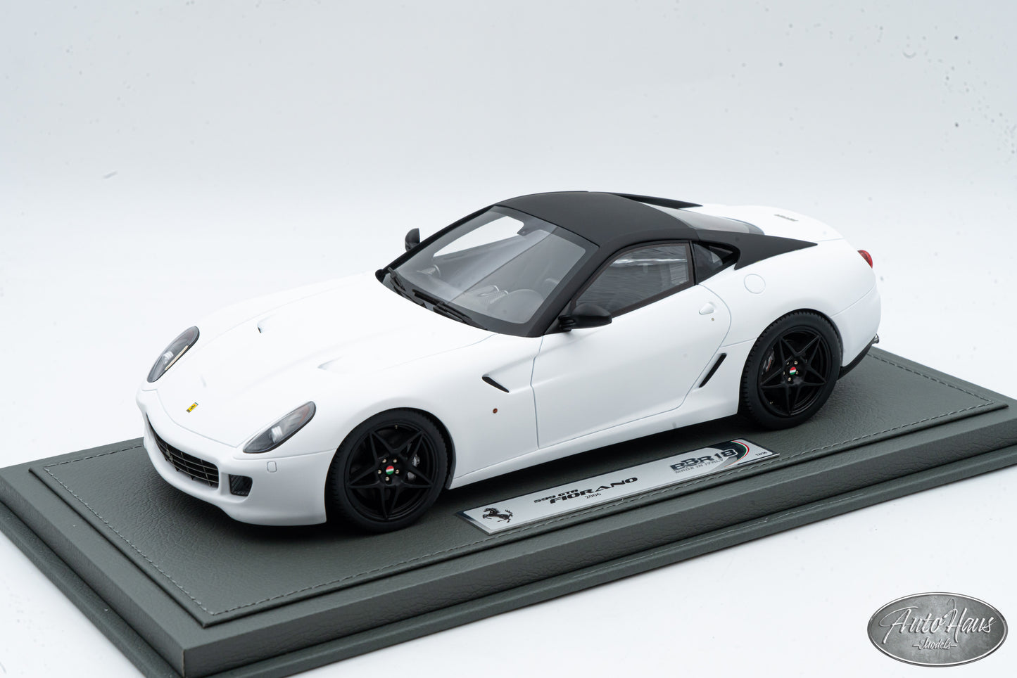 1/18 BBR Ferrari 599 GTB Fiorano Bianco Opaco White BBR1871D