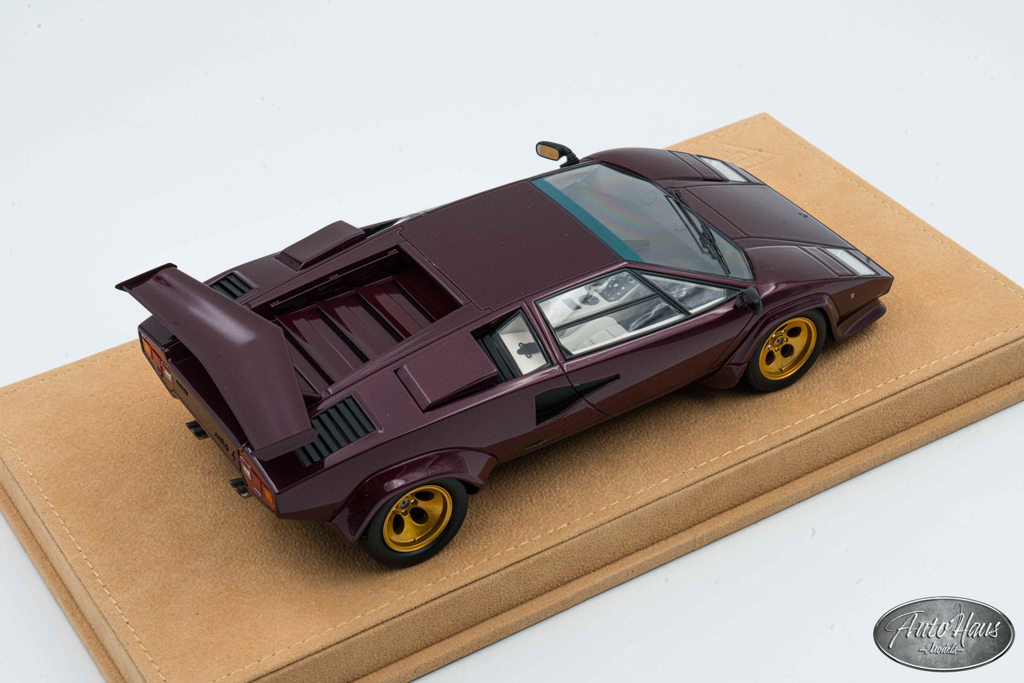 1/18 Make Up 1980 Lamborghini Countach LP400S Purple