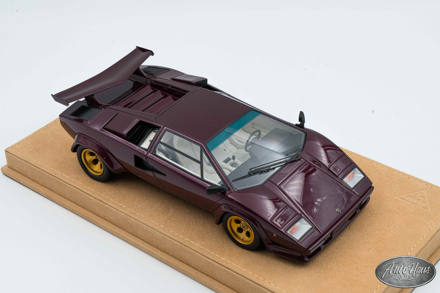 1/18 Make Up 1980 Lamborghini Countach LP400S Purple