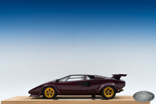 1/18 Make Up 1980 Lamborghini Countach LP400S Purple