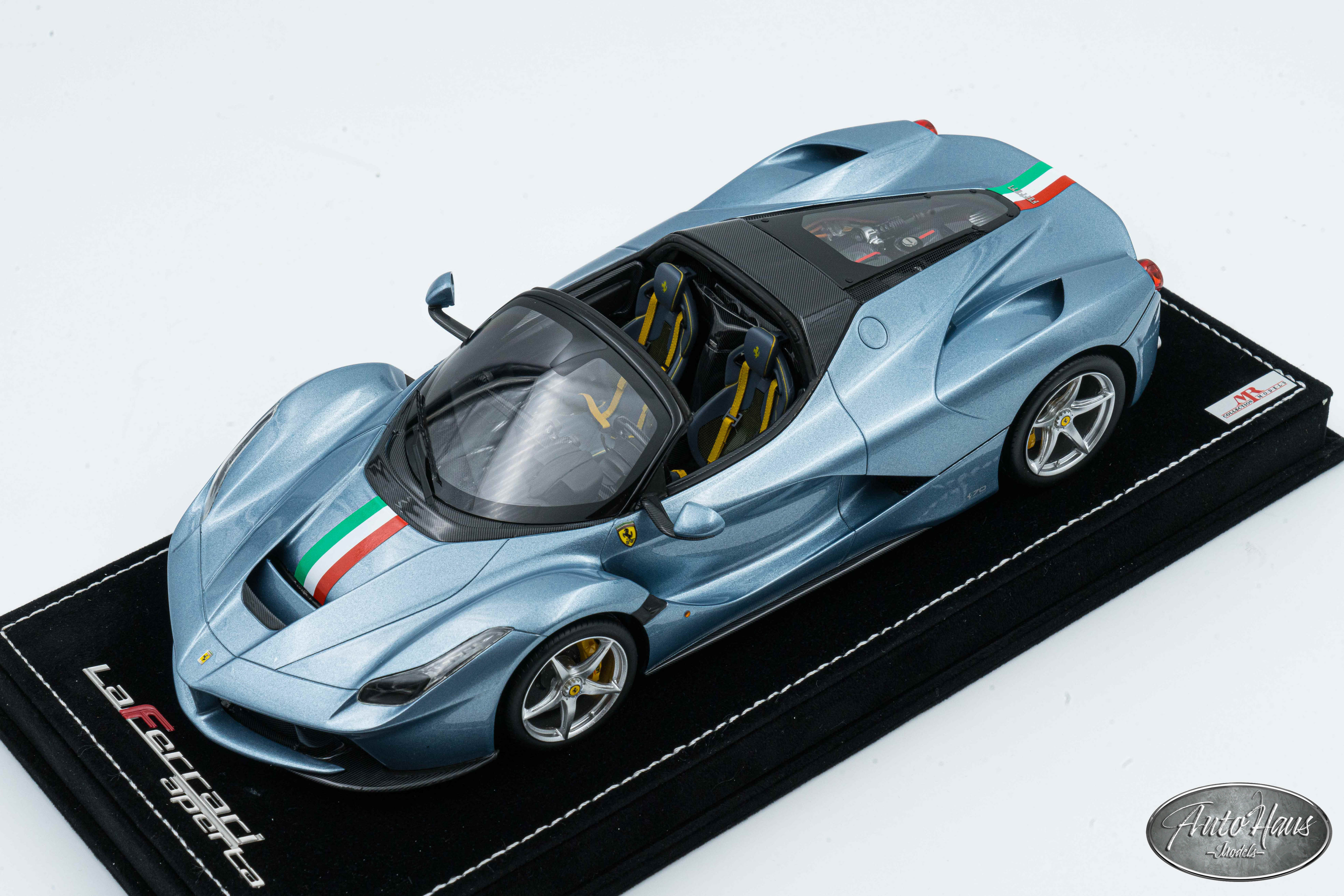 即納！最大半額！ 1/18 OFF ONE Blue Aperta LaFerrari Ferrari Collection MR ミニカー