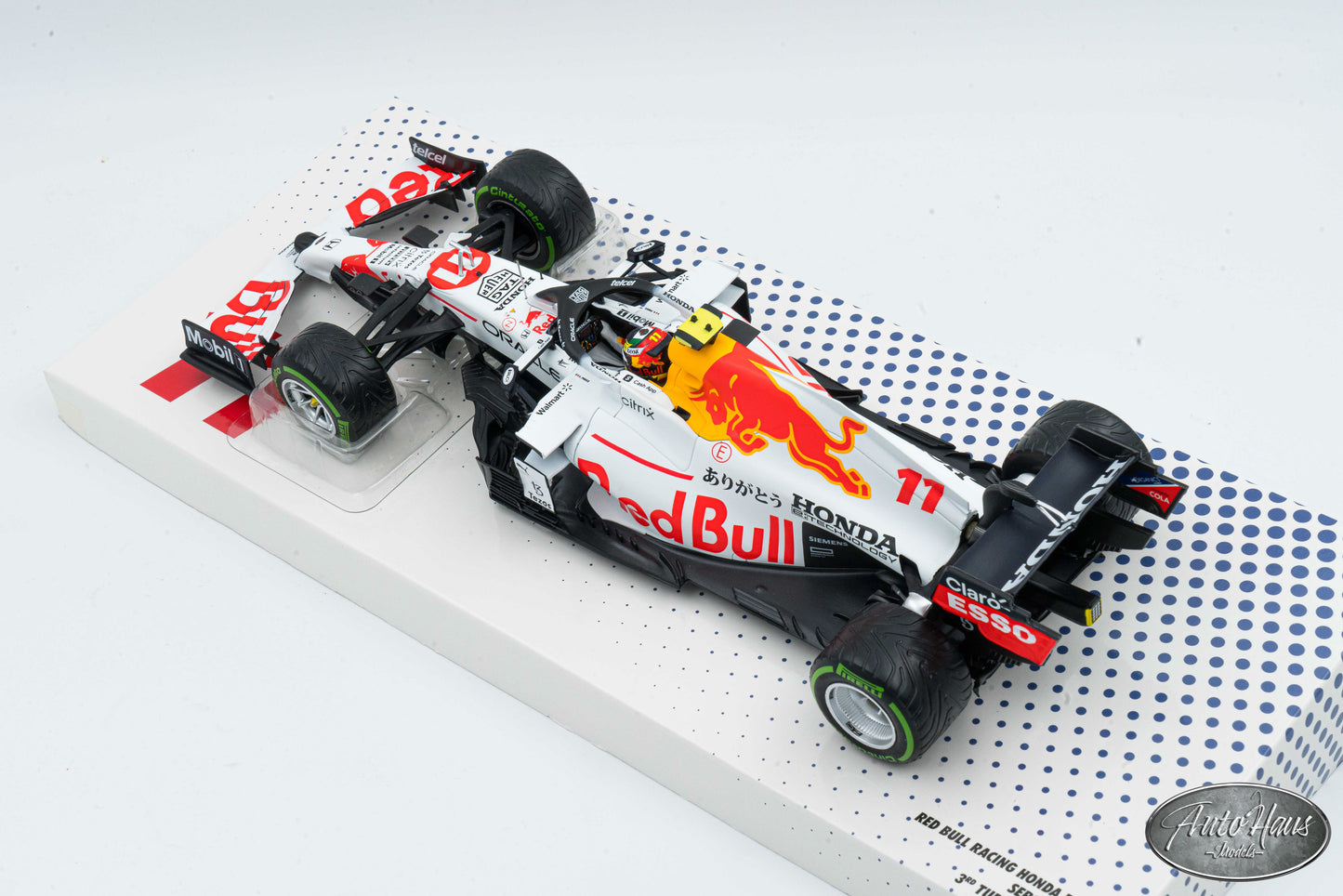 1/18 Minichamps Red Bull RB16B Sergio Perez 3rd Turkish GP 2021