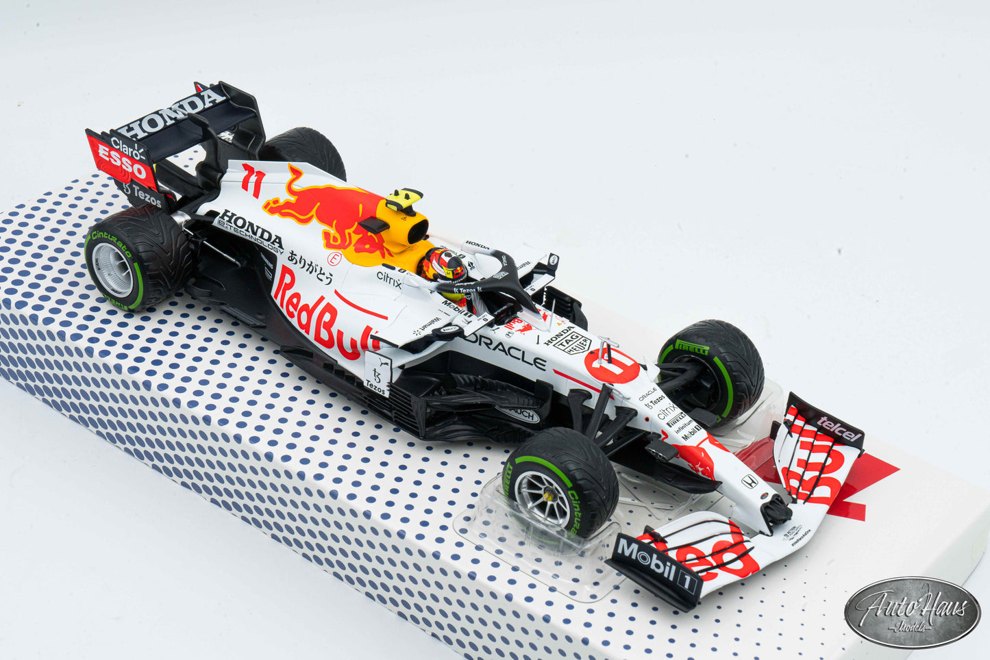 1/18 Minichamps Red Bull RB16B Sergio Perez 3rd Turkish GP 2021