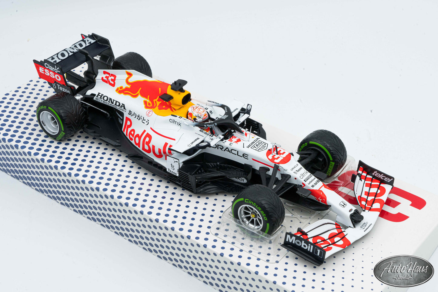 1/18 Minichamps Red Bull RB16B Max Verstappen 2nd Turkish GP 2021